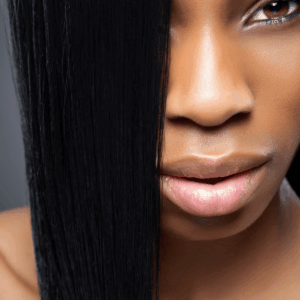 yaki straight jet black 10 inch