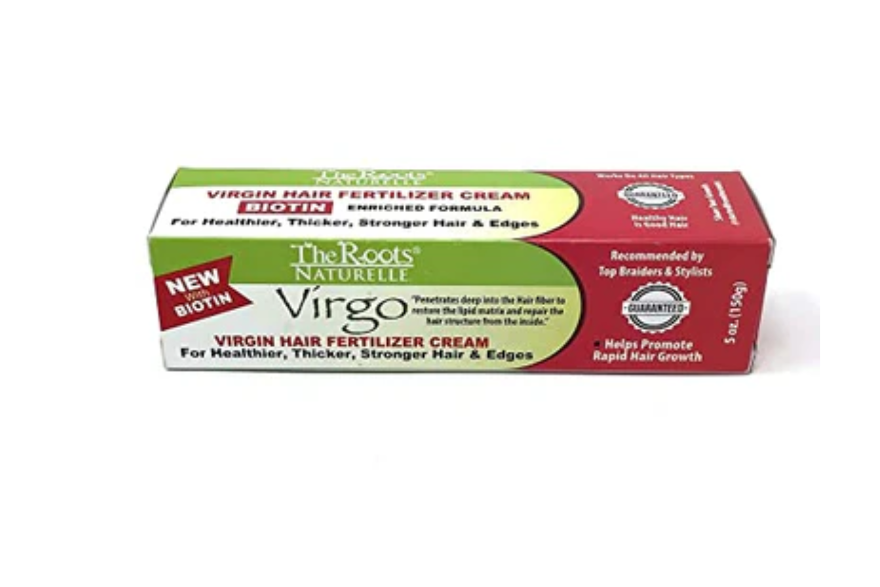 virgin hair fertilizer cream with biotin