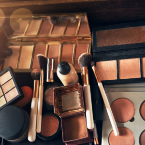 gold & bronze tones eyeshadow