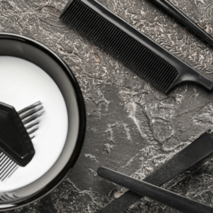 teasing metal pin tail comb